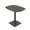 Asian Night w/Black Base, variant on 34"x45" Small Arc Boat Bistro Height Table Square Metal Base Bar Table