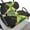 Jamaican Flag Butterfly Print, variant on HUIACONG Thin Red Line American Flag Pattern Universal Fit Golf Cart Seat Covers 2 Pack for Club Car Precedent EZGO TXT/RXV, Breathable Easy to Clean Golf Cart Seat Cover