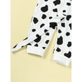 thumbnail image 6 of Dalmatian Costume Baby Boy Girl Halloween Outfits Long Sleeve Zip Up Hoodies Jumpsuit with Ears + Tail Fall Clothes Set, 6 of 7