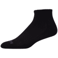 AND1 Men's Lightweight Quarter Socks, 12 Pack