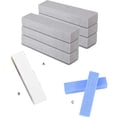 thumbnail image 4 of Injueey Pack of 6 Pumice Stone Sticks Cleaning Flush Pad Washing Toilet Portable Bathtub House Brush Accessories Ceramic Reusable Wall Suministros de limpieza para el hogar Blanco Injueey BFH000258-01, 4 of 6