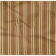 thumbnail image 4 of oneOone Cotton Poplin Twill Rust Brown Fabric Stripes Diy Clothing Quilting Fabric Print Fabric By Yard 56 Inch Wide, 4 of 4