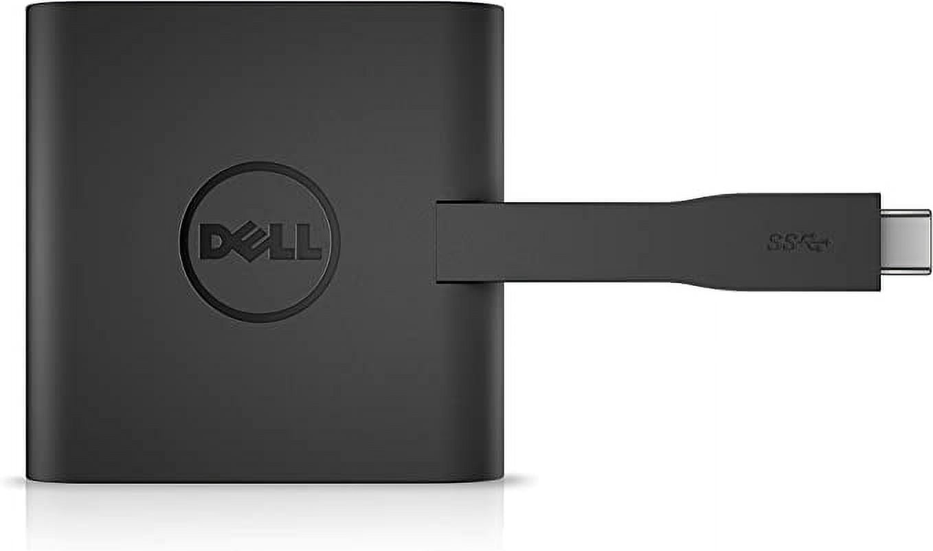 Dell Adapter USB Type C to HDMI/VGA/Ethernet/USB DA200 - Black