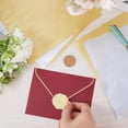thumbnail image 3 of 2 Color Gold Silver Embossed Stickers Heart Envelope Seals 300Pcs Self-Adhesive Wedding Sticker Label Vintage for Invitation Graduation Certificates Diplomas Wrapping, 3 of 6