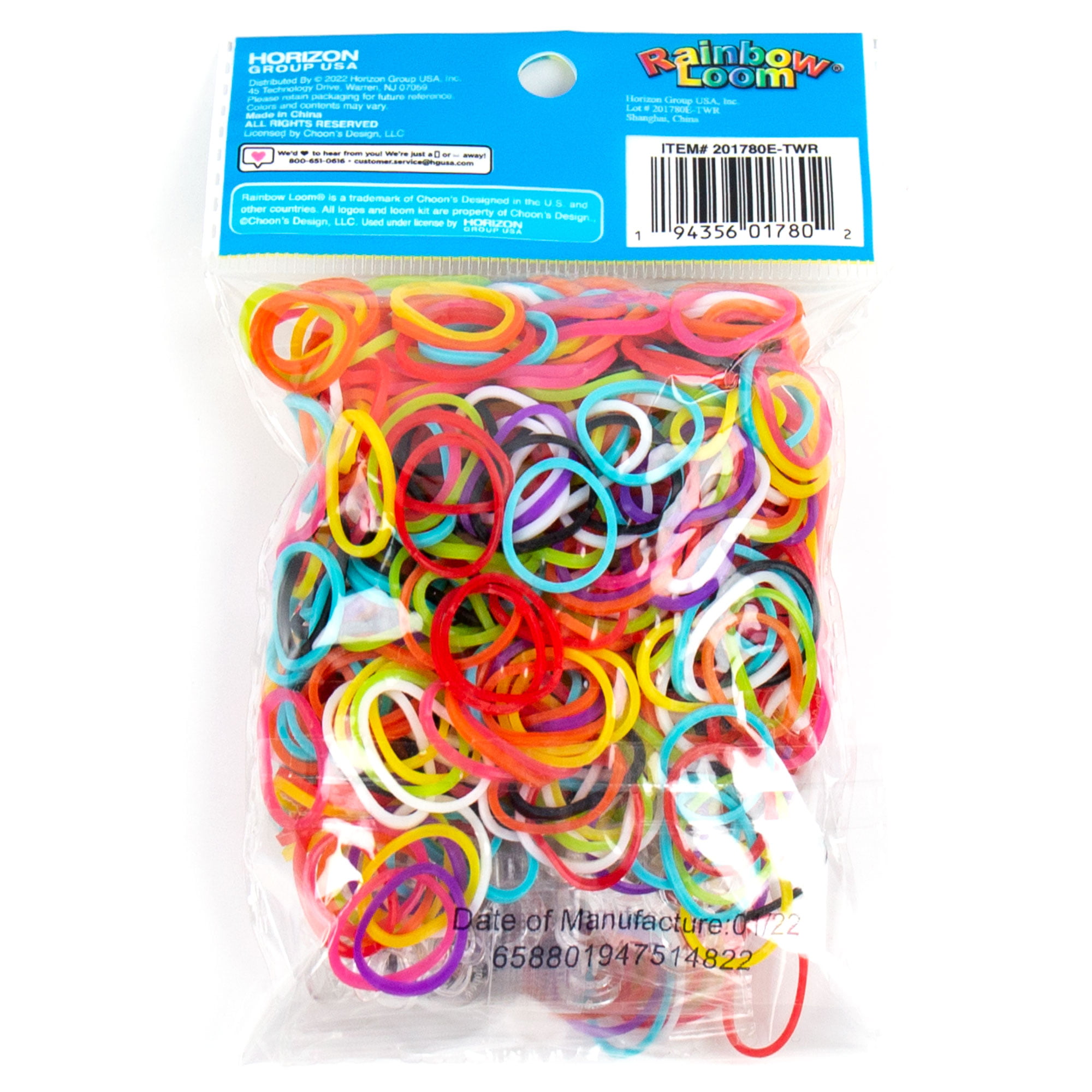 Misco Kid‚Äôs DIY Rainbow Bracelet Maker - Loom Rubber Bands, S Hooks,  Weaving Board, 600 Elastics Included, Ages 6+