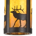 thumbnail image 2 of Meyda Tiffany 160626 Lone Elk 8" Wide Mini Pendant - Brown, 2 of 7