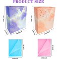 thumbnail image 2 of BLESZSING Gift Bag Birthday Large Bags Set Included 2 Pack Paper with Tissue Colorful Pink Blue 125 Size and Star (Pack of 2), 2 of 4