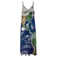 thumbnail image 3 of Earth from Space Sleeveless Dress Dress vintage Women's clothing Elegant gowns Dress, 3 of 5