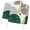 White, variant on Outdoor Patio Cushion Covers 2 Pack Mid Century Modern Patio Chair Cushion Covers with Ties and Zipper Abstract Leaves Waterproof Outdoor Seat Cushion Covers for Patio Furniture 24"x24"