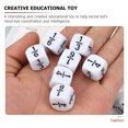 thumbnail image 2 of MasteelfCA 10PCS Fractional Learning Dices Educational Dice Toy Funny Dice Game Props, 2 of 8