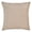 Natural, variant on Fennco Styles Pinsonic Velvet Decorative Throw Pillow 18" W x 18" L - Blush Square Cushion for Home, Couch, Bedroom, Living Room and Office Décor
