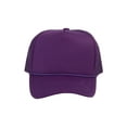 thumbnail image 2 of Top Headwear 12 Pack Dozen Men's Plain Trucker Mesh Cap Blank Hats Purple, 2 of 4