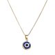 thumbnail image 1 of Colgante con dije de protección contra el mal de ojo, collar de cadena para hombres y mujeres, joyería contra el mal de ojo en plata de ley 925, 1 of 5