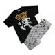 thumbnail image 1 of Looney Tunes - Set de Pijama Largo de Taz para Hombre (Negro, Gris, Blanco), 1 of 6