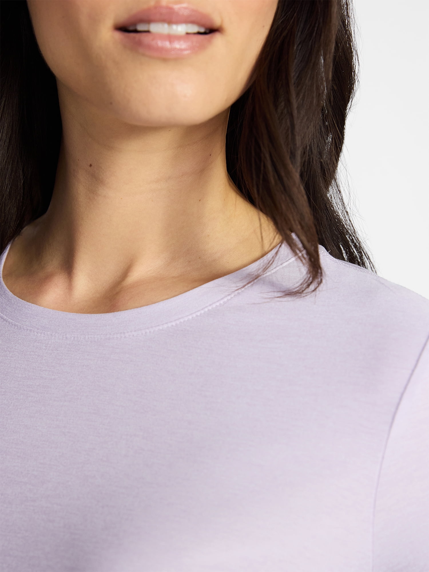 Athletic Works Women's and Women's Plus Performance ButterCore Tee, Sizes XS-4X
