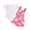 Pink, variant on ZACPNCV Toddler Baby Girls Summer Outfits Daisy Ruffle Short Sleeve T-Shirts Tops Floral Shorts 2Pcs Clothes Set Hot Pink 12-18 Months
