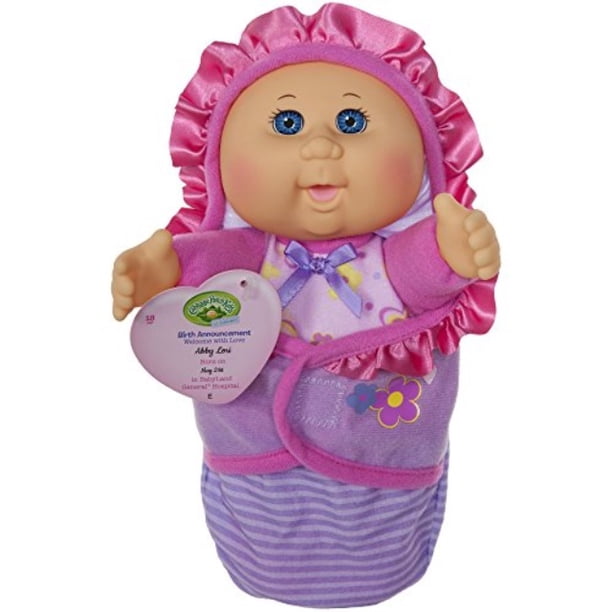 Cabbage Patch Kids Official, Newborn Baby Doll Girl - Comes With Swaddle  Blanket And Unique Adoption Birth Announcement - Walmart.com