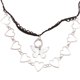 thumbnail image 4 of Amor Corazones en pierna Cadena Muslo Cadena Verano Playa Cuerpo Cadena para mujer Joyería Superficie lisa Fácil de usar cumpleaños Moda Elástica Plateado Hugo Cadena de pierna, 4 of 7
