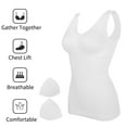 thumbnail image 4 of Seductiva Clearance Waist Trainer Bodysuit for Women Women Shapewear Tank Tops Seamless Compression Vest Body Shaper Tank Top with Chest Pads Shapewear Tummy Control, 4 of 9