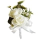 thumbnail image 1 of Guardurnaity Flor artificial de larga duración para bodas - Brazalete de ramillete de boda de bajo mantenimiento blanco Type3 NO3, 1 of 6