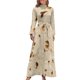 thumbnail image 1 of Vestido largo cruzado con tortilla de burrito, vestido de verano, vestido diario para invitadas a la boda 2024, vestido de verano para mujer, 1 of 4