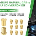 thumbnail image 6 of For Frigi-daire Electrolux LP Ranges Series Natural Gas To Propane LPG Conversion Kit Replaces 4980407 AP7213138 A22390101 316243720 316243721 316243723 with Tools and Instructions, 6 of 7