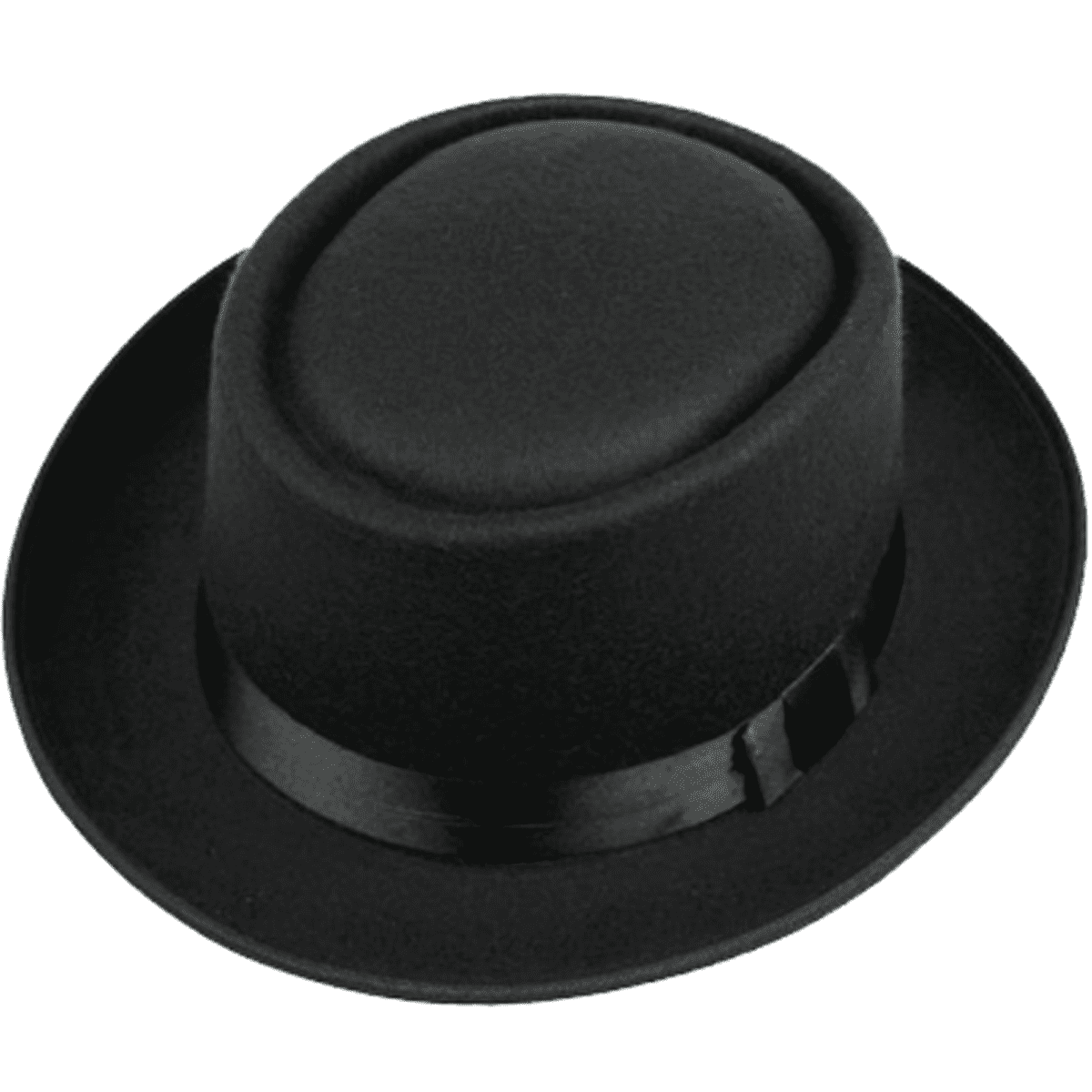 Pork Pie Hats for Men/Women 100% Wool Felt Hat Stout Porkpie Breaking Bad Hat Flat Top Fedora Hats Boater Derby Crushable