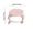 Pink, variant on COM1950s Rolling Stool with Wheels, Low Swivel Caster Stool for Home, Compact Mobile Seat for Living Room Entryway Shoe Changing