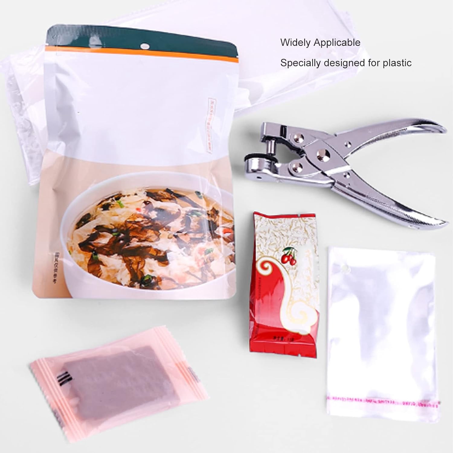 IULAVP Single Hole Punch 1/4 Inch, 7mm Paper Hole Puncher with Soft Grip Handle, Handheld Single Hole Puncher for Crafts, Office, Classroom, Scrapbooks, Tags