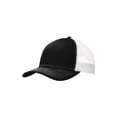 thumbnail image 1 of Top Headwear Snapback Trucker Cap - Black/White, 1 of 2