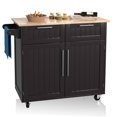 thumbnail image 1 of Costway Îlot de Cuisine Roulant Chariot de Rangement Robuste Armoire Utilitaire, 1 of 10