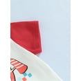 thumbnail image 6 of Bagilaanoe Baby Boy 4th of July Outfits 0-3T Infant Independence Day Clothes 2PCS Toddler Summer Short Sleeve USA Letter Print T-Shirts Tops Shorts Set, 6 of 9