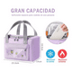 thumbnail image 2 of Lonchera Termica Portátil Bolsa Del Almuerzo Frío Y Calor Morado, 2 of 5