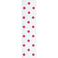 thumbnail image 6 of Offray Ribbon, Light Pink Dot on White 1 1/2 inch Grosgrain Polyester Ribbon, 9 feet, 6 of 7