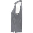 thumbnail image 2 of Augusta Sportswear B98134138 Womens Two-Tone Vital Polo T-Shirt, Graphite & White - 3XL, 2 of 5