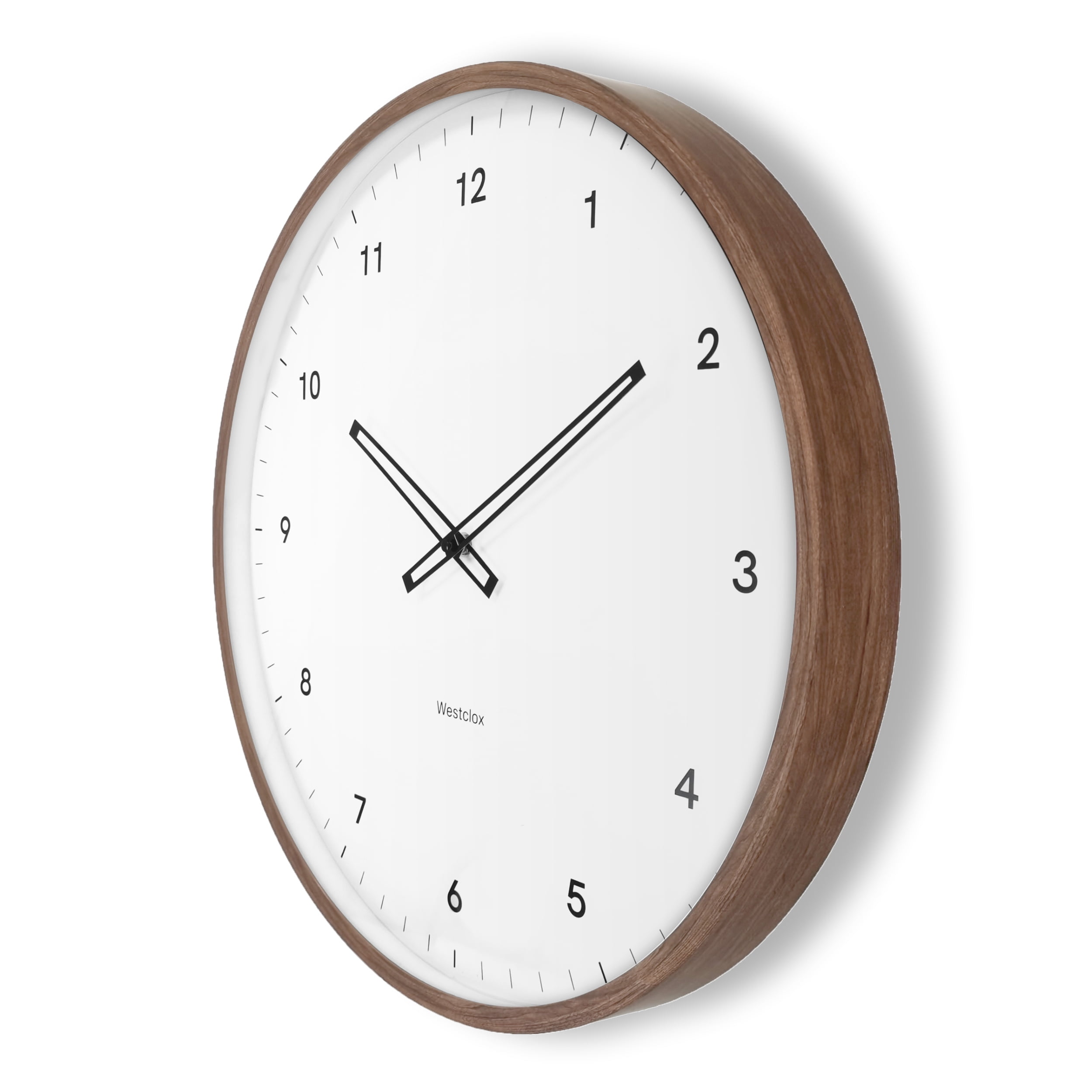 20" OAK FINISH WALL CLOCK