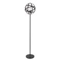 thumbnail image 2 of Q-Max JM99-1033F Metal Floor Lamp with Spherical Cage, Black, 2 of 5