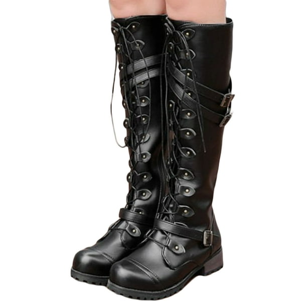 heeled knee high boots wide calf