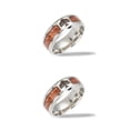thumbnail image 2 of Minnieouse Anillo Bang Unisex de acero inoxidable estético para mujeres y hombres, joyería de cumpleaños para bodas, vacaciones, marido, esposa, regalo, Type1 NO1 Minnieouse  CBP227019, 2 of 6