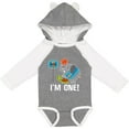 thumbnail image 3 of Inktastic Basketball 1st Birthday for One Year Old Boys Long Sleeve Baby Bodysuit, 3 of 5