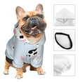 thumbnail image 4 of Bingfone Cute Farm Cow Dog Clothes Hoodie, Pet Winter Coat,Puppy Sweatshirts For Small Dogs Boy Girl,Suitable For All Breeds-Xx-Large, 4 of 9
