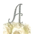 thumbnail image 6 of Unik Occasions Sparkling Collection Monogram Cake Topper, Gold, 6 of 7