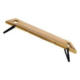 thumbnail image 2 of Tabla grande para charcutería, bandeja de madera para servir, rectangular, larga, con asas y patas plegables, ideal para desayunos, exhibiciones y S, 2 of 8