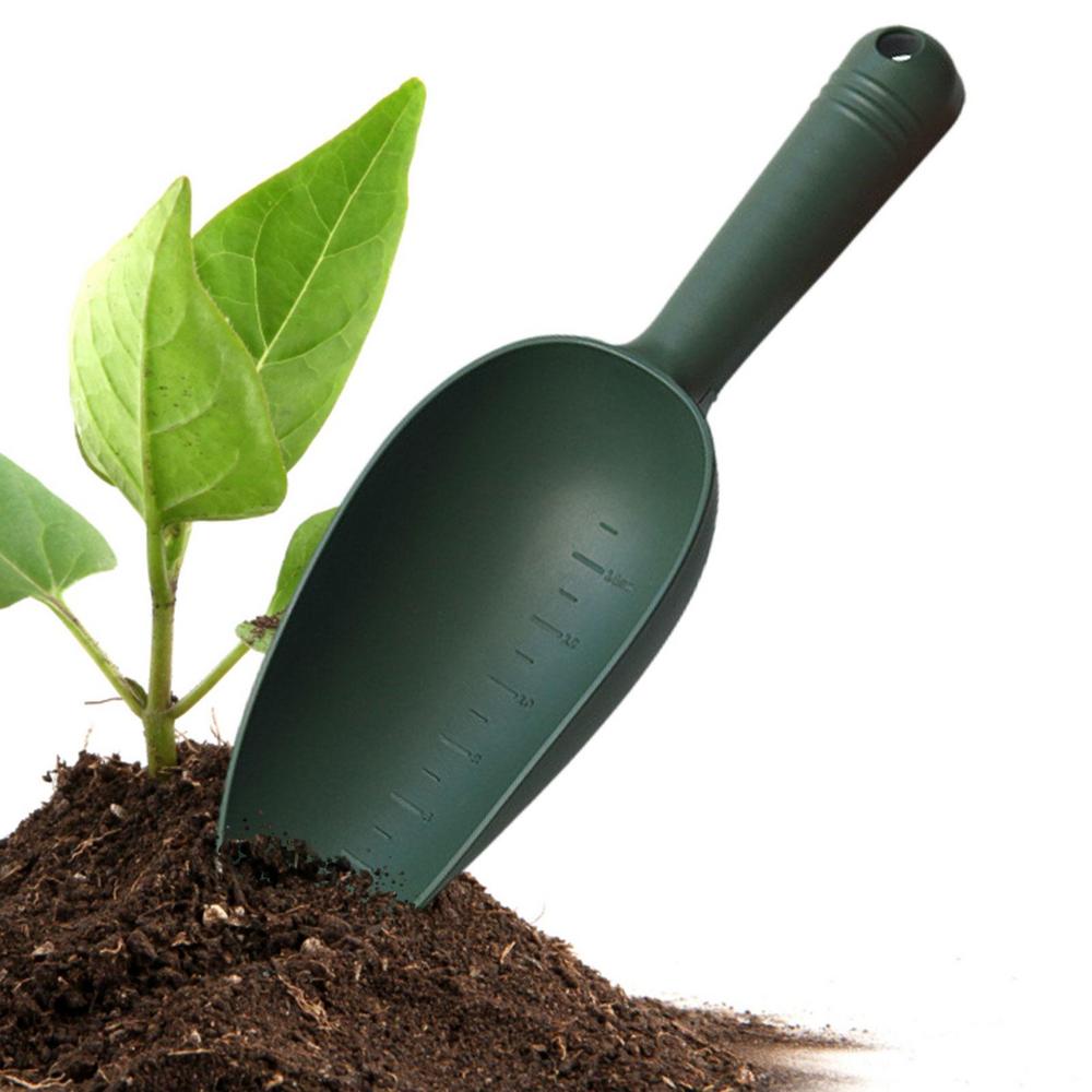 Laideyi Hand Shovel Small Garden Spade Shovel Depth Marker Measurements