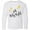 AA-White, variant on Inktastic Oh Holy Night Christmas Nativity with Yellow Stars Long Sleeve Youth T-Shirt