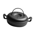 thumbnail image 4 of Aymzbd Skillet Roaster Pot Grill Pan with Lid Versatile Barbecue Grill Pan Oven Roaster 22cm, 4 of 9