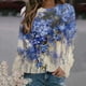 thumbnail image 3 of Camiseta de manga larga con estampado de pinturas al óleo en 3D de moda de primavera y otoño para mujer, jersey con estampado floral, ropa Harajuku, tops para mujer, 3 of 4
