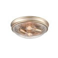 thumbnail image 3 of 5228-BN Millennium Lighting Belforge - 2 Light Glass Flush Mount-5 Inch Tall and 12 Inch Wide-Brushed Nickel Finish, 3 of 4