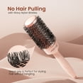 thumbnail image 5 of AIMIKE Rose Luxe Round Brush, 2.5” Blow Out Brush for Styling, Curling & Add Volume, Barrel 1.7 Inch, 5 of 10