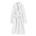 thumbnail image 4 of OAUP Womens Robe Long Cotton Cloth Plus Size Flannel Thermal Fuzzy Bathrobe Casual House And Outdoor Nighttie, 4 of 4